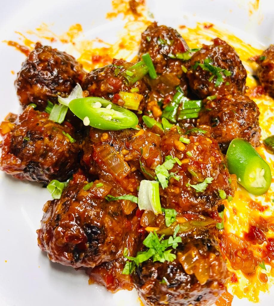 Veg Manchurian( fast food style)